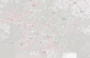Straßenbahn-Zielnetz 2050 (Hintergrundbild)