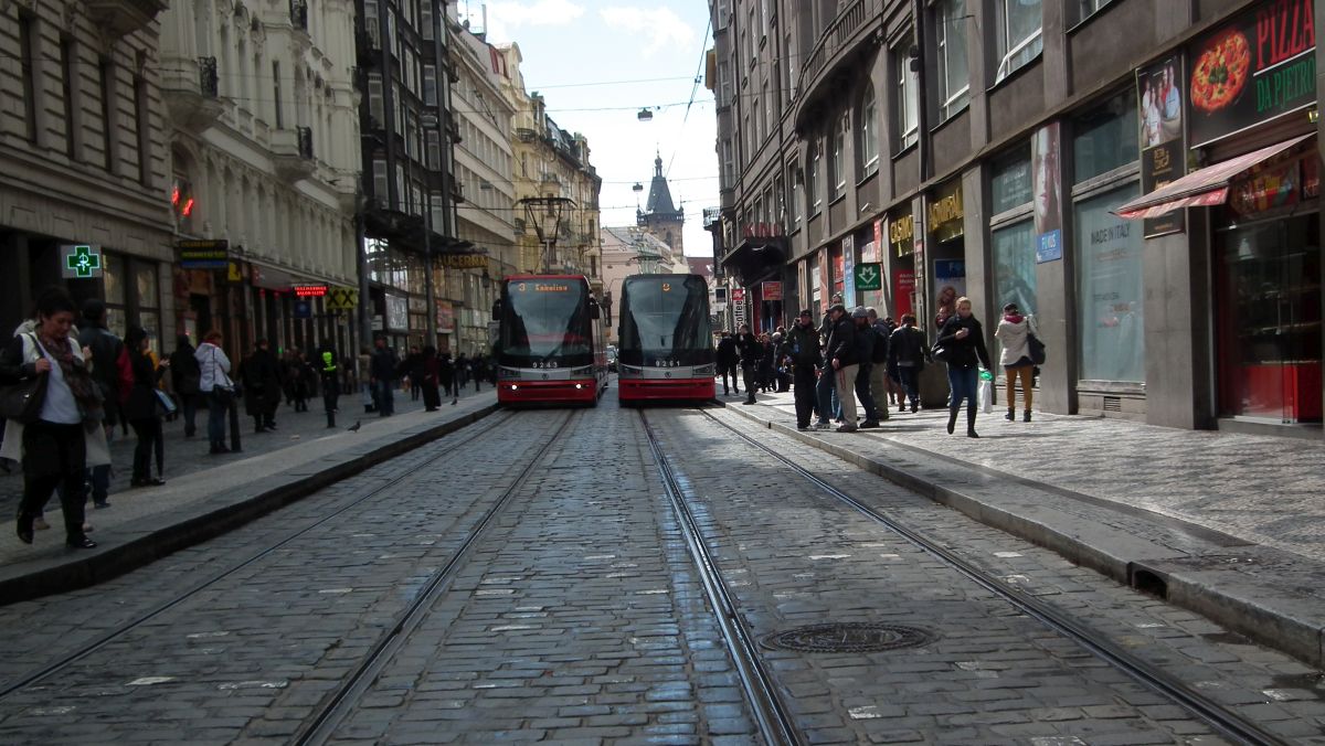 Tram in Prag