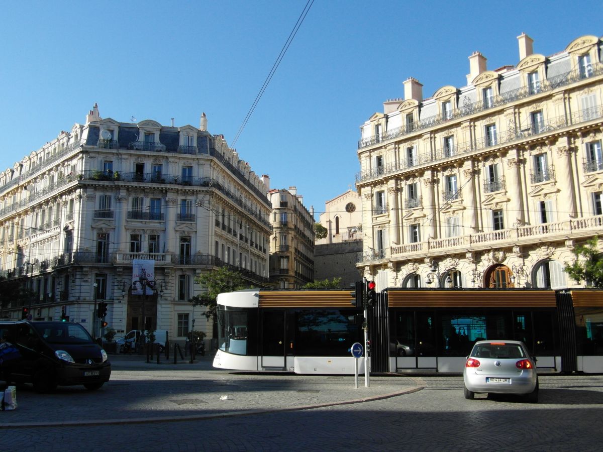 Pro Straßenbahn Berlin - moderne Straßenabahn in Marseille